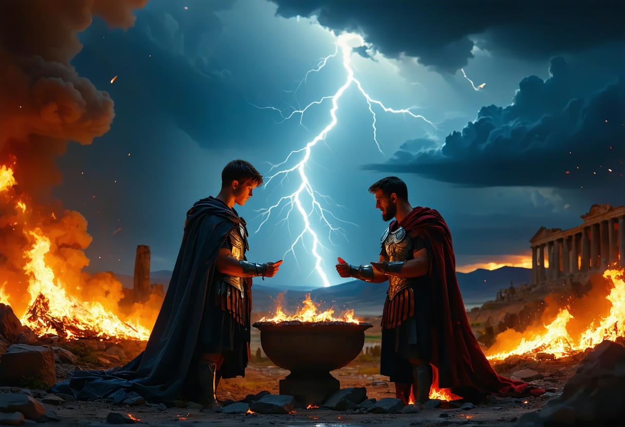 Young Hannibal swearing